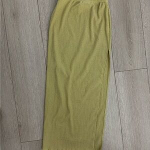 Princess Polly Green Maxi Pencil Skirt Casual